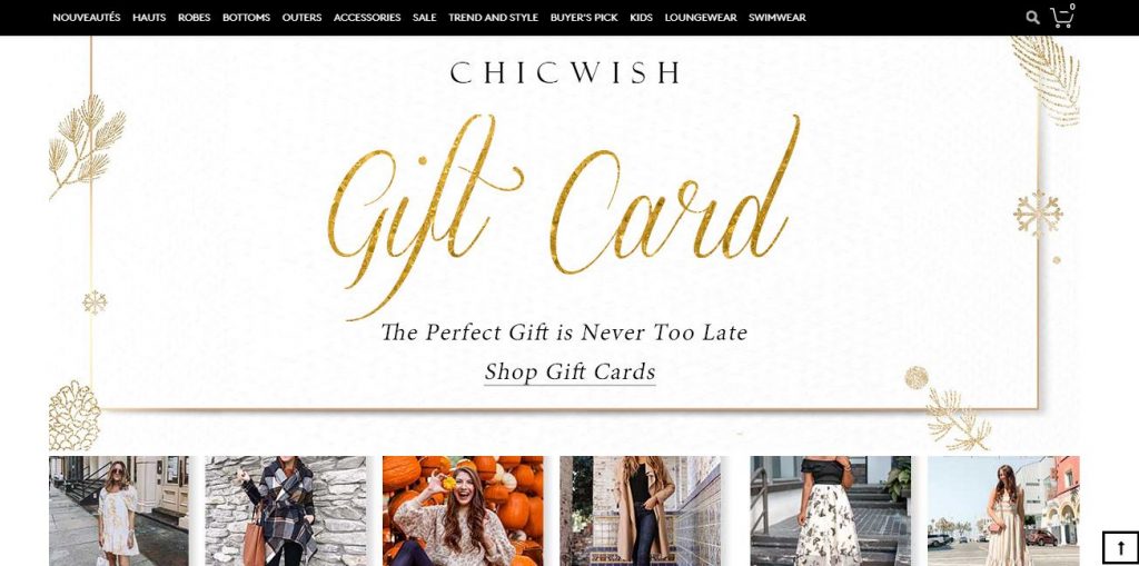 chicwish  site  similaire shein
