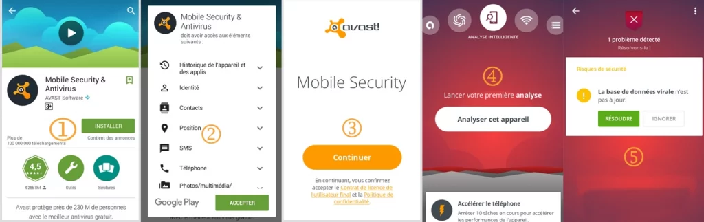 Avast Mobile Security gratuit
