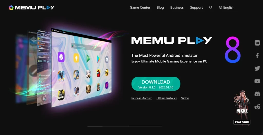 MEmu : émulateur Android spécialement conçu pour les jeux