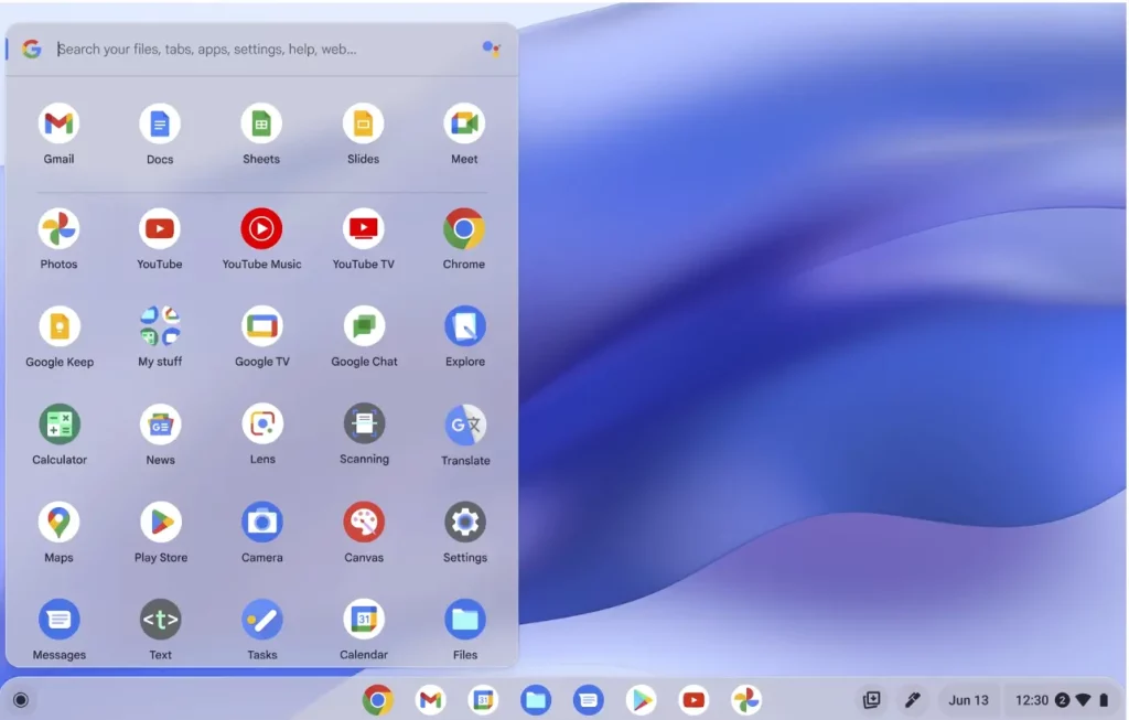 Chromebook ou Chrome OS